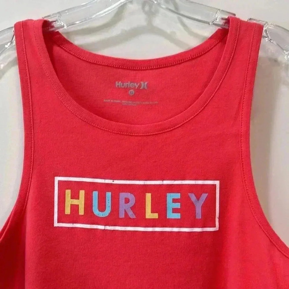 HURLEY GRAPHIC CROPPED BABY TANK SIZE XL - Picture 2 of 7